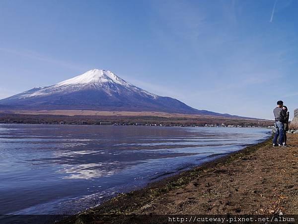 富士五湖 山中湖 北側