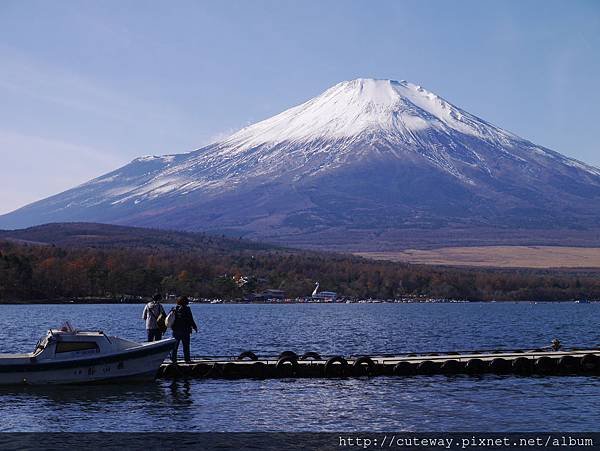 富士五湖 山中湖 南側