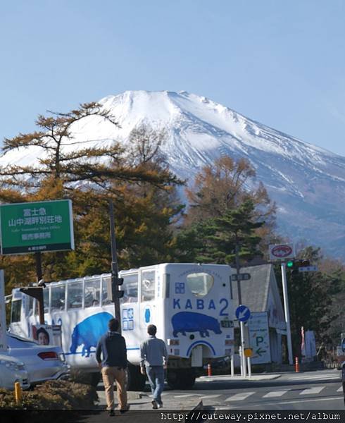 富士五湖 山中湖 南側
