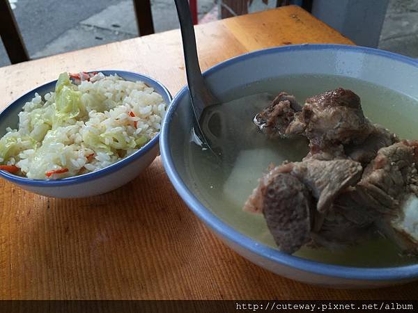 大橋頭高麗菜飯