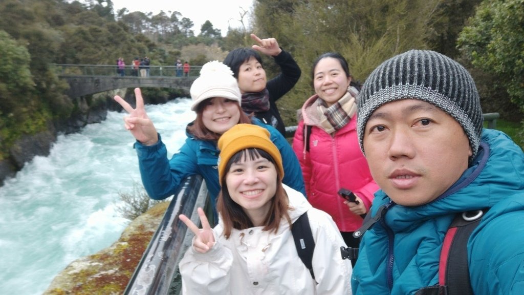 20230807紐西蘭北島胡卡瀑布Huka Falls+陶波