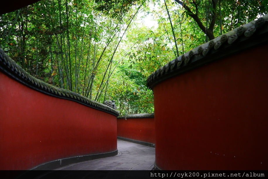 &apos;17 05 21 _070 成都 武侯祠 紅牆夾道