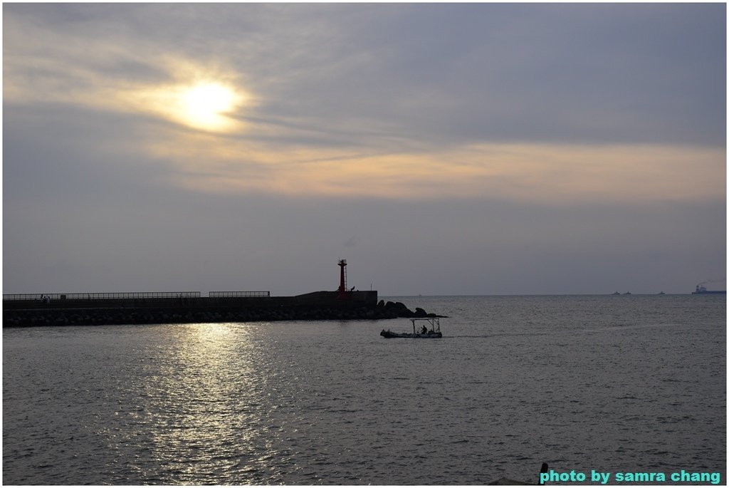 美麗的夕陽~竹圍漁港、虎頭山環保公園