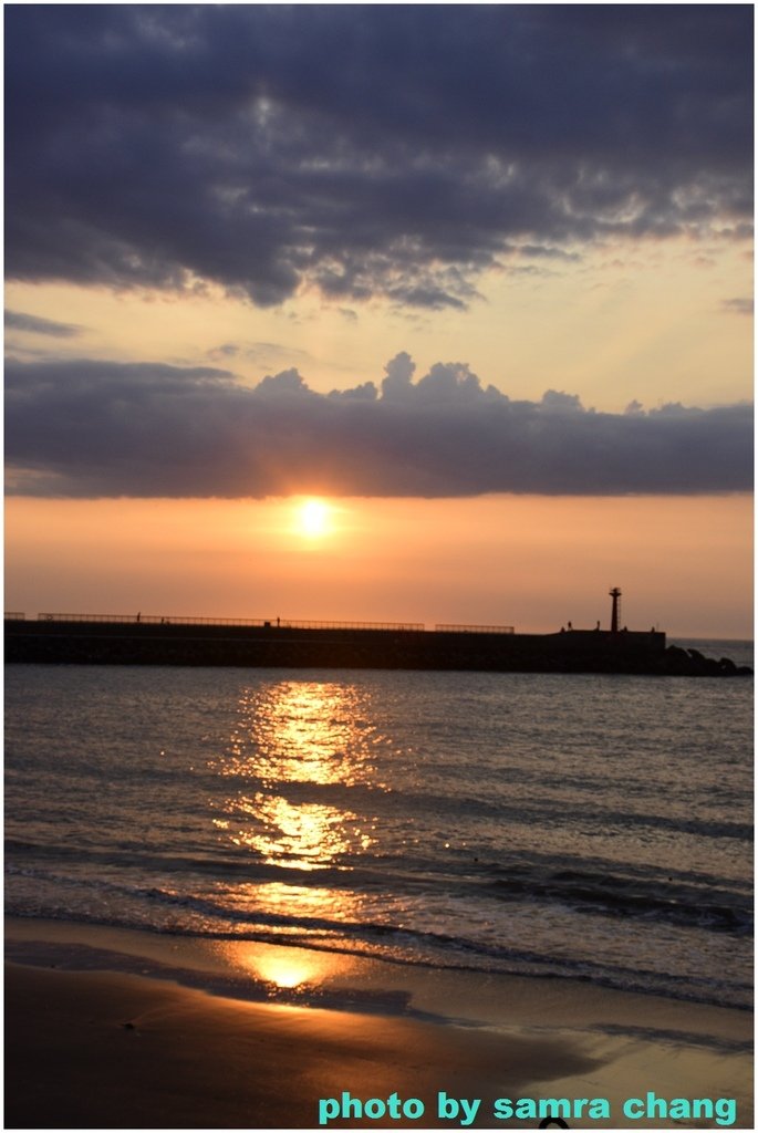 美麗的夕陽~竹圍漁港、虎頭山環保公園