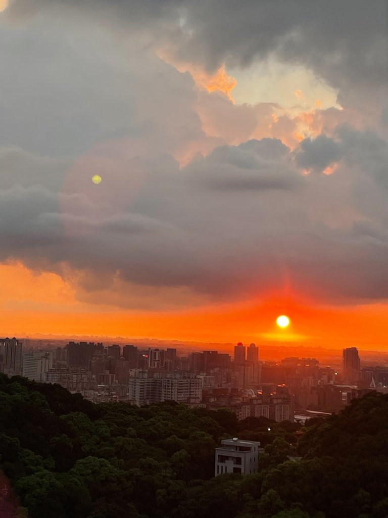 美麗的夕陽~竹圍漁港、虎頭山環保公園