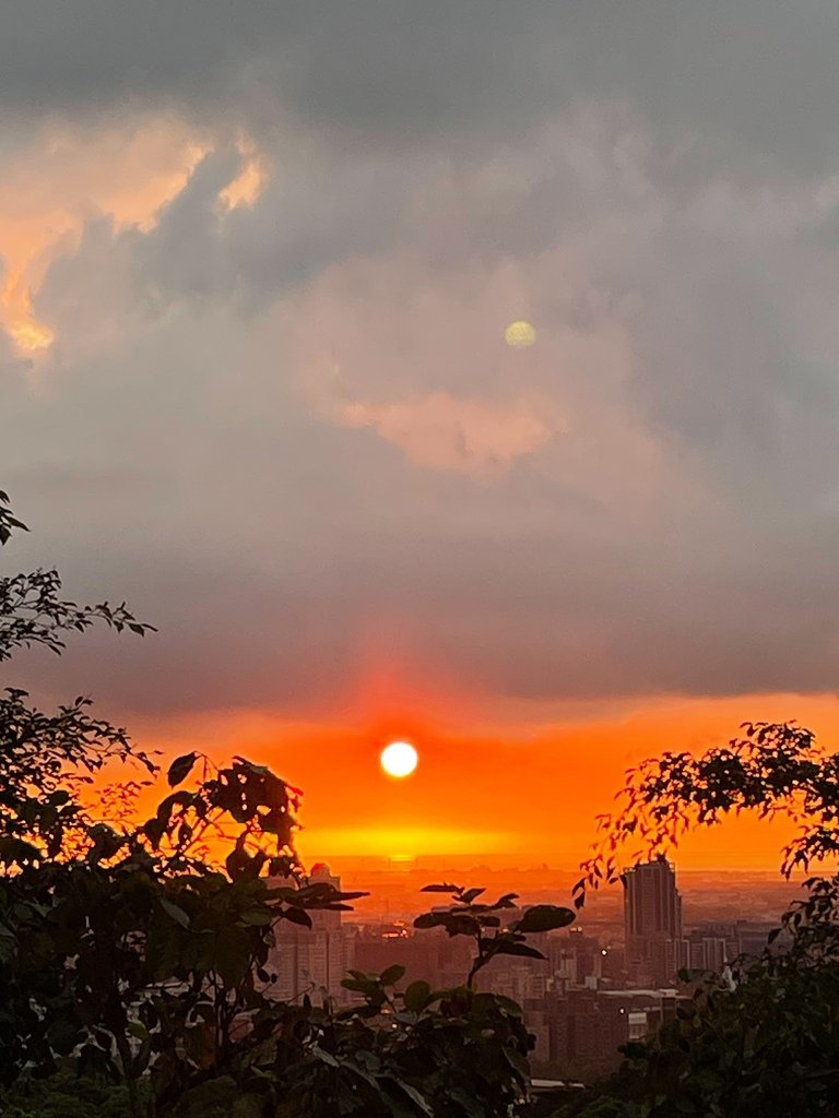 美麗的夕陽~竹圍漁港、虎頭山環保公園