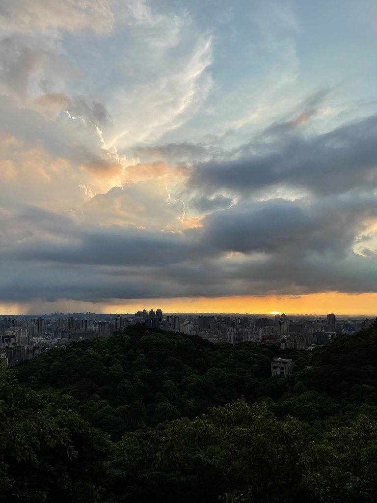 美麗的夕陽~竹圍漁港、虎頭山環保公園