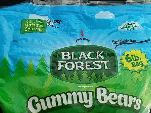 Costco好事多 Black Forest Gummy Bear 咁貝熊軟糖 06.JPG