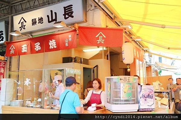 【日本東京】山長玉子燒 築地市場豐盛好吃的早餐 東京必吃排隊