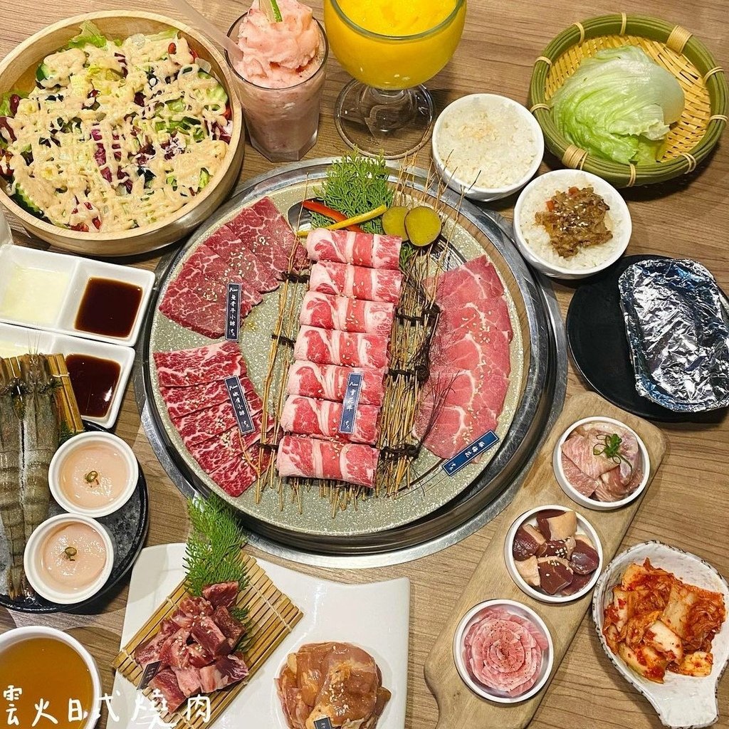 台中｜雲火日式燒肉 食材不只高檔份量也很澎湃