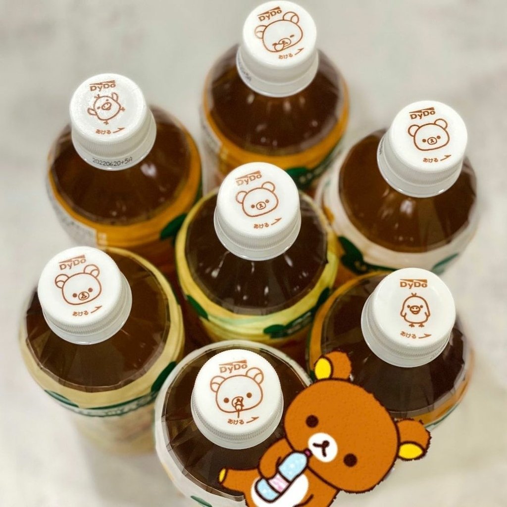 宅配｜carrycarryme Dydo拉拉熊設計款綠茶
