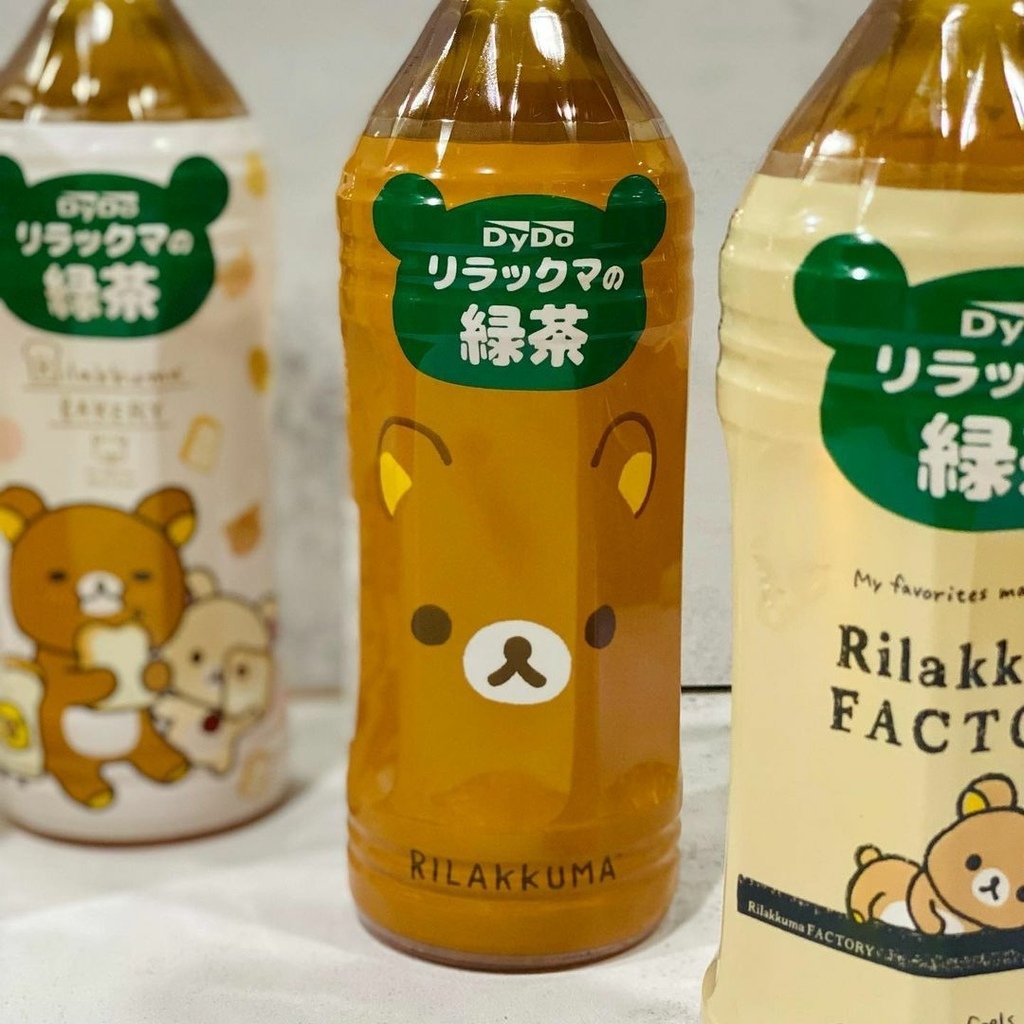 宅配｜carrycarryme Dydo拉拉熊設計款綠茶