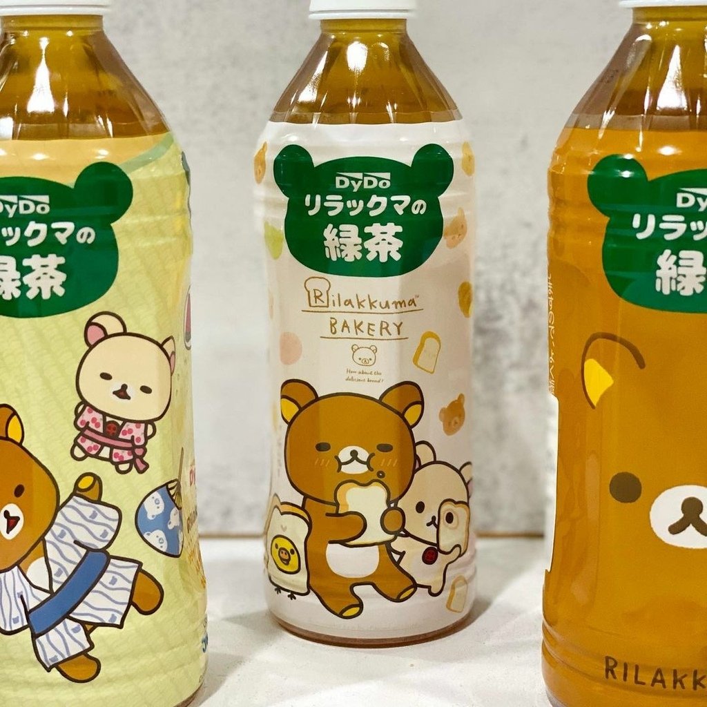 宅配｜carrycarryme Dydo拉拉熊設計款綠茶