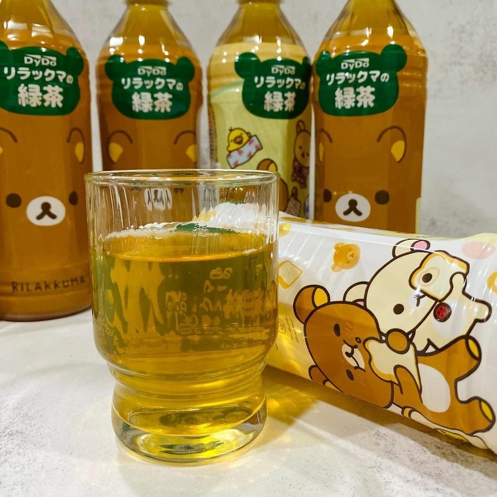 宅配｜carrycarryme Dydo拉拉熊設計款綠茶