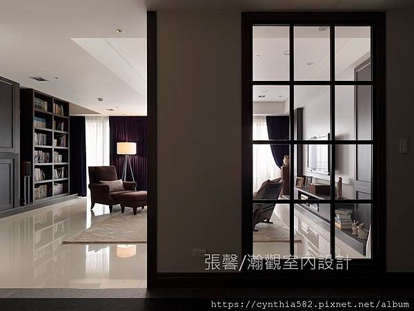 7客廳美式室內設計裝修裝潢張馨精緻華麗大器多元現代古典.jpg