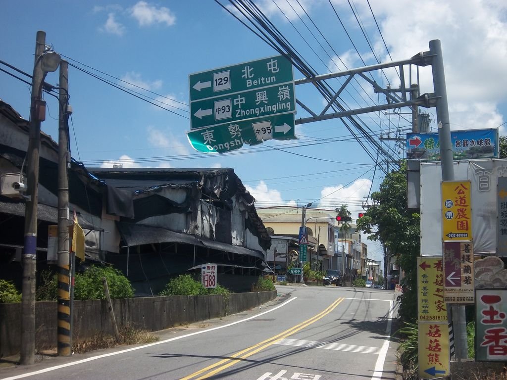 尋找白冷圳過水吊橋(新社)