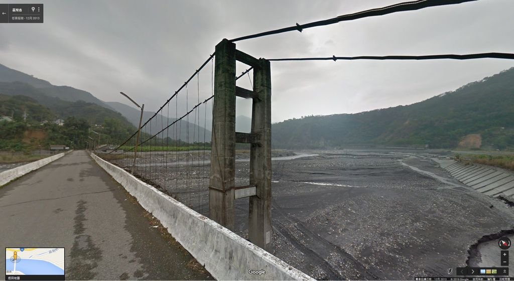 青雲吊橋 Google街景