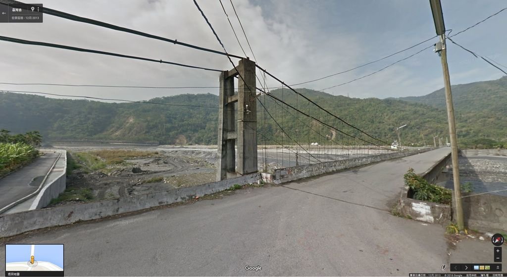 青雲吊橋 Google街景