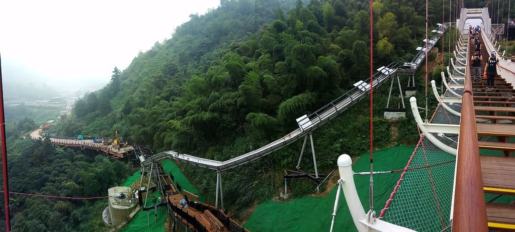 太平雲梯南端步道全景