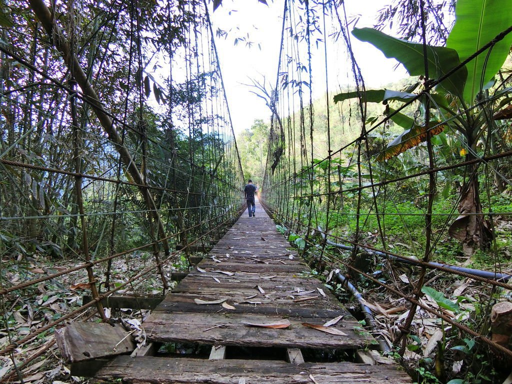 行茶吊橋（茶山村）