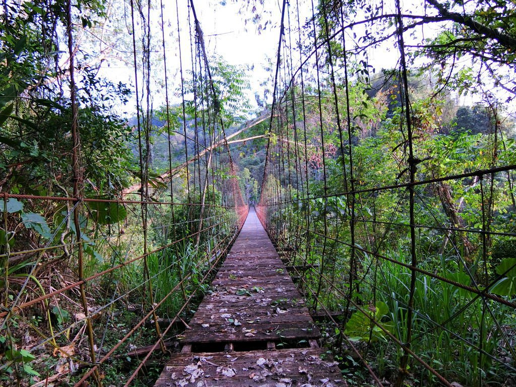 行茶吊橋（茶山村）