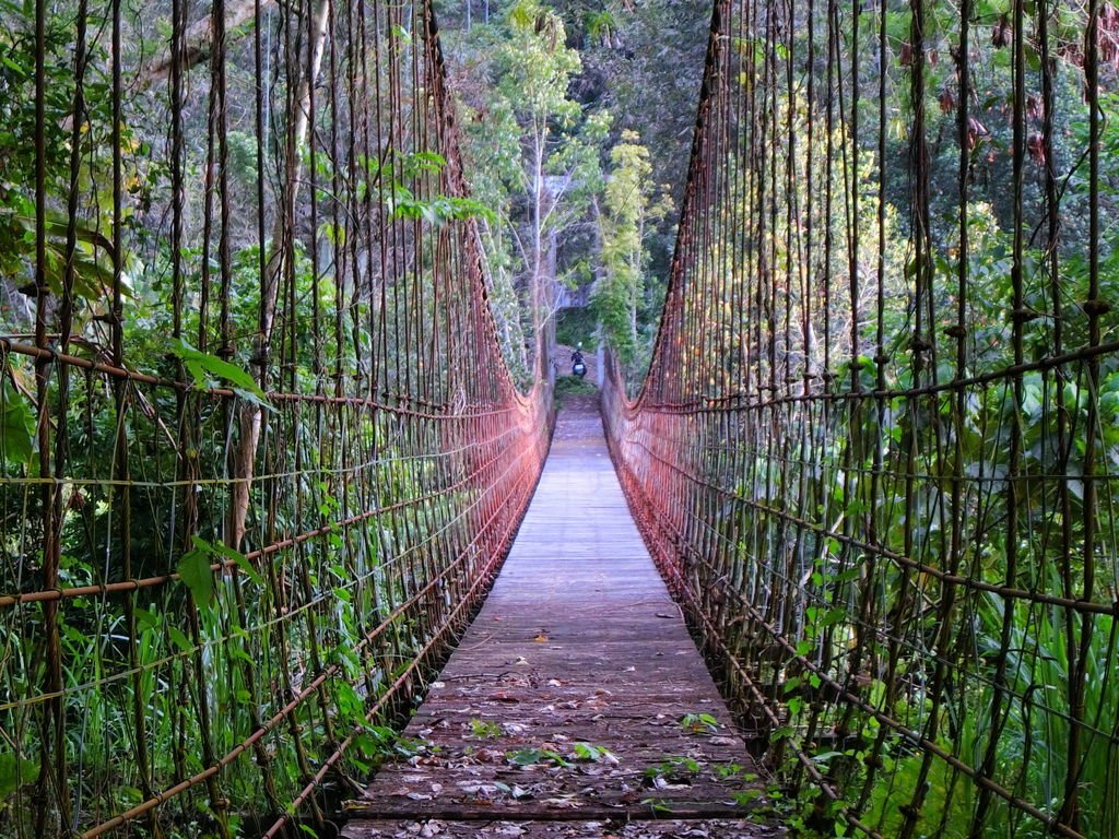 行茶吊橋（茶山村）