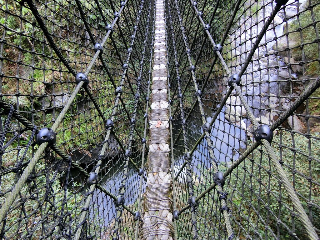 神山瀑布繩索吊橋（霧台）