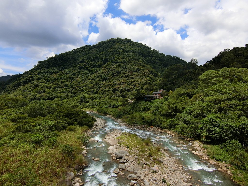 東河吊橋 下游