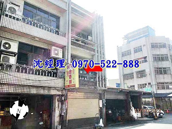 雲林縣虎尾鎮福民路57號雲林法拍屋代標沈先生0970522888虎尾法拍屋第一市場東仁國中透天店面4.jpg