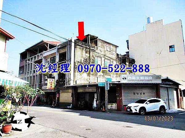 雲林縣虎尾鎮福民路57號雲林法拍屋代標沈先生0970522888虎尾法拍屋第一市場東仁國中透天店面5.jpg