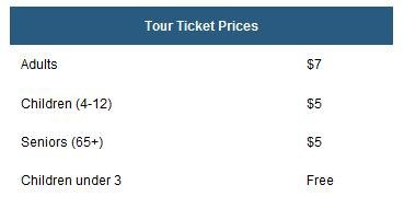 tour ticket price