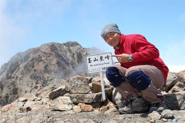 小羊與玉山東主峰