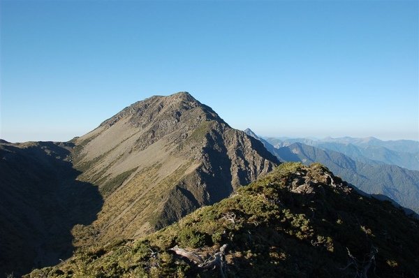 北峰拍往南湖大山