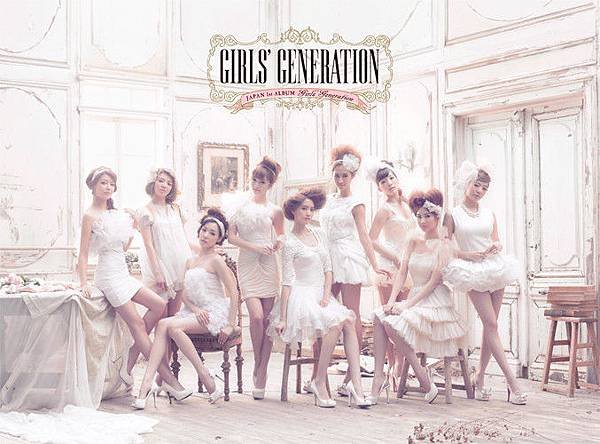 Girls&apos; Generation Japan 1st Album_專輯封面