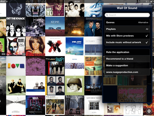 【MuZik】音樂APP：Wall of Sound