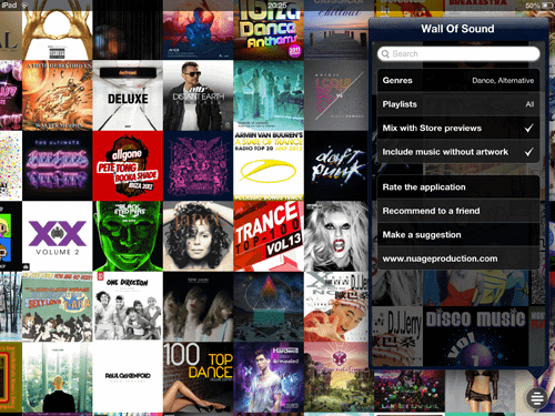 【MuZik】音樂APP：Wall of Sound