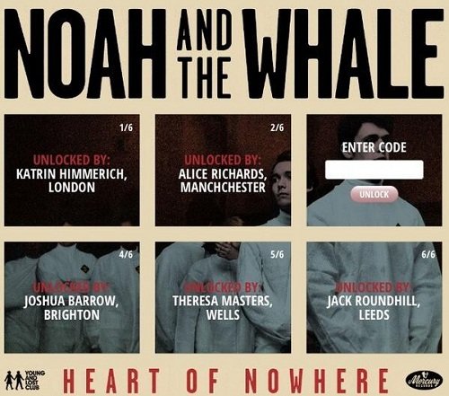 Noah And The Whale 邀歌迷尋寶，限時解鎖新專輯！