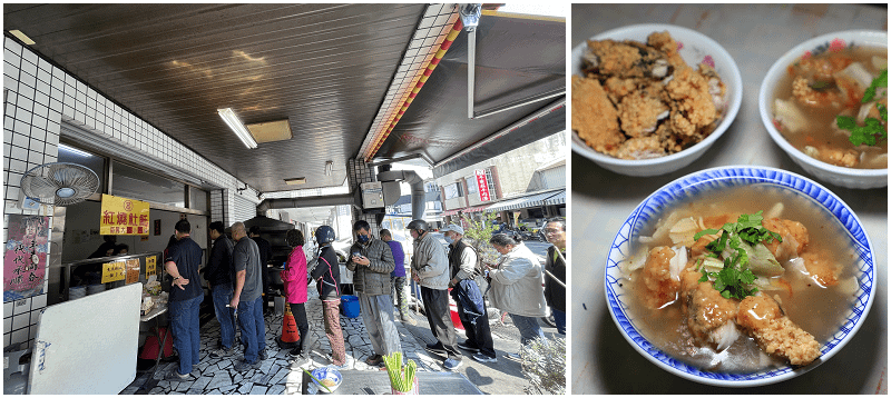 台南呂記土魠魚羹！超大塊炸土魠魚超過癮！滿滿排隊人潮！開業超