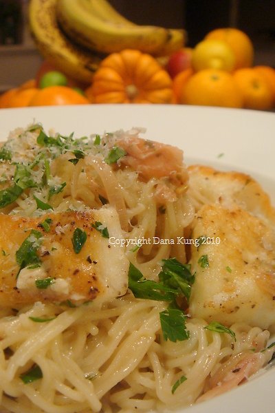 智利鱈魚甜薑意大利麵Chilean Seabass w/Pickled Ginger Pasta