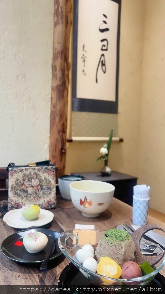 台北~三日月 茶空間 和菓子~滿滿日式風情與美味和菓子 日式