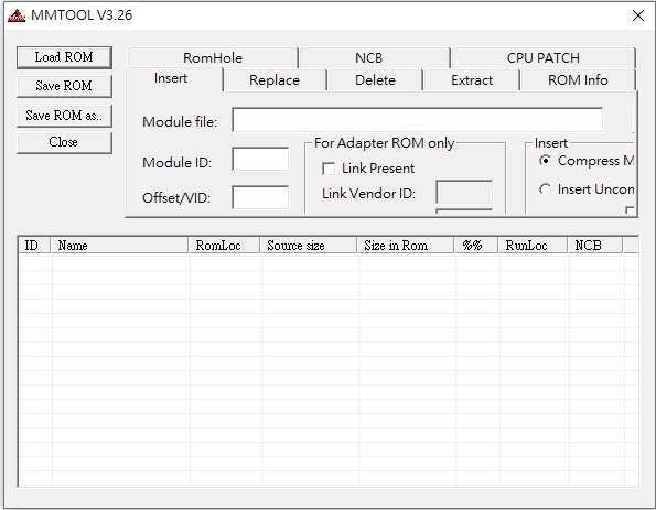 在傳統BIOS進行修改以支援NVME SSD進行開機