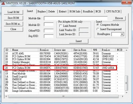 在傳統BIOS進行修改以支援NVME SSD進行開機