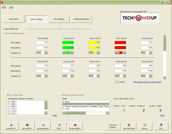 PowerColor HD3870 SCS 預設PowerPlay設定