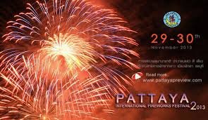 PATTAYA INTERNATIONAL FIRWORKS FESTIVAL 2013