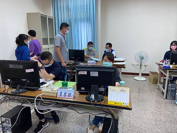和美鎮公所防疫超前部署 第二辦公室實施異地分流上班5.jpg