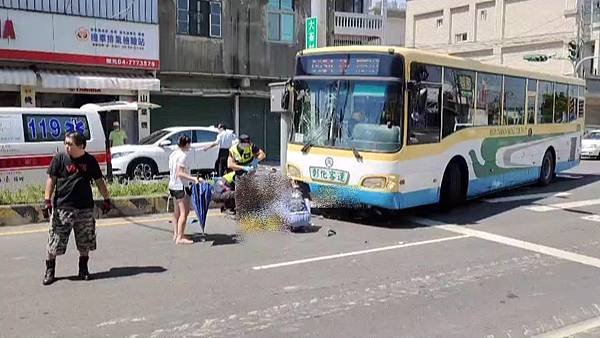 彰化客運擦撞女騎士 捲輪下送醫傷重不治2.jpg