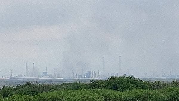 台塑化麥寮六輕火災 彰化環保啟動大城空污監測1.jpg