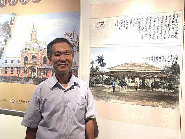 火車站風華寄情筆墨 彩墨展彩墨展在美學館1.jpg