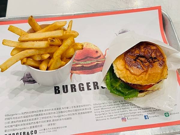 餐飲鉅子不要想太多壓力太大~~burger&amp;co，米其林推薦