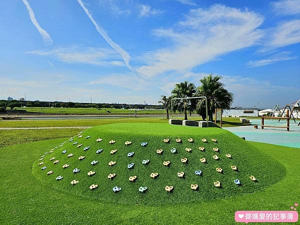 台北大直．美堤河濱公園 / 親水灣花海盛開